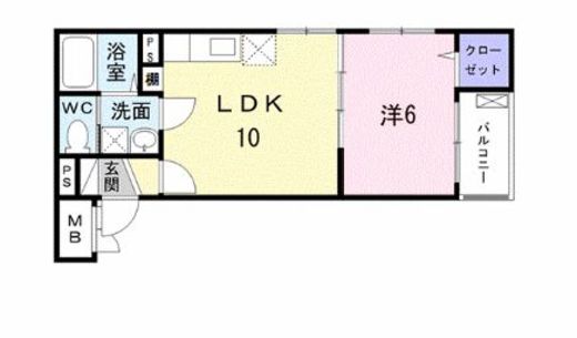 パークレスト 303 間取り図