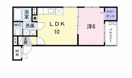 パークレスト 303 間取り図