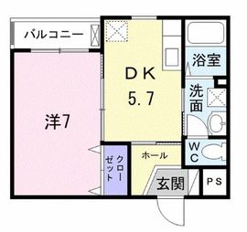 パークレスト 202 間取り図