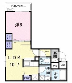 パークレスト 201 間取り図