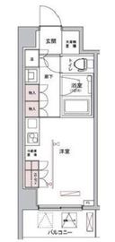 フィース神楽坂 2階 間取り図