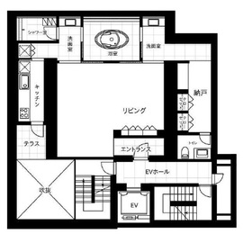 REXIED恵比寿 B112 間取り図