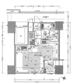 プレミスト渋谷宮益坂 11階 間取り図