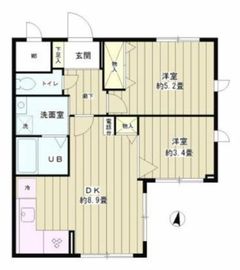 目白台ガーデン 301 間取り図