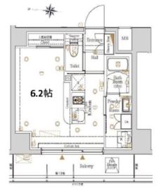 ログ本所吾妻橋 902 間取り図