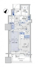 ウェリスタワー千代田岩本町 12階 間取り図