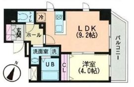 ヒルクレスト南大塚 701 間取り図