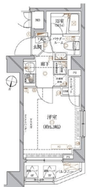 レアライズ代々木上原 601 間取り図