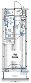 レガリス新宿落合 1階 間取り図