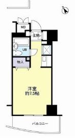 アルモニー御茶ノ水 804 間取り図