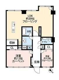 新宿アイランドレジデンス 5階 間取り図