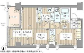 ガーデニエール砧レジデンス 612 間取り図