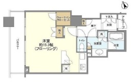 シティタワー大崎ステーションフロント 5階 間取り図