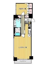 東日本橋デュープレックスポーション 10階 間取り図