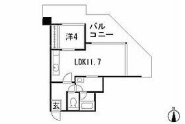 エルスタンザ白金台 302 間取り図