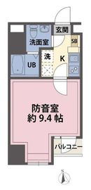 ラシクラスLAZO銀座イースト 502 間取り図