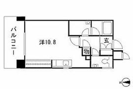 エルスタンザ白金台 201 間取り図