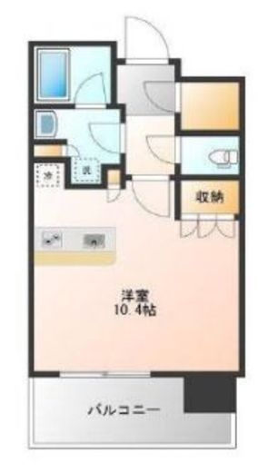 パークコート浜離宮ザ・タワー 6階 間取り図