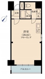 南青山ハウス 5階 間取り図