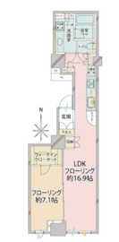 ラグナタワー 5階 間取り図