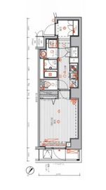 メインステージ千代田岩本町コモデ 5階 間取り図