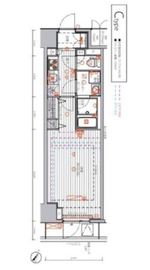 メインステージ千代田岩本町コモデ 4階 間取り図