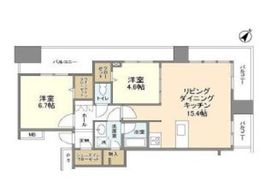 リガーレ日本橋人形町 37階 間取り図