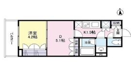 リバーレ池袋 803 間取り図