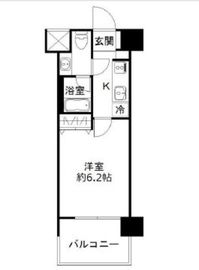 フォレシティ豊洲 604 間取り図