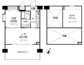 フォレシティ豊洲 1101 間取り図