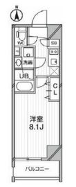 プライマルタワー錦糸町 702 間取り図