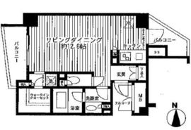 フォリア白金 3階 間取り図