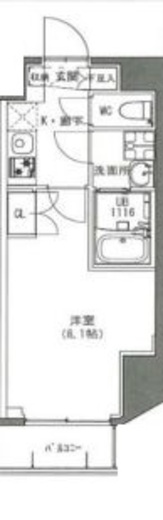 S-RESIDENCE 雑司が谷 (エスレジデンス雑司が谷) 604 間取り図