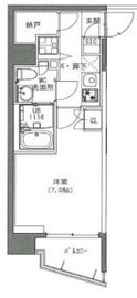 S-RESIDENCE 雑司が谷 (エスレジデンス雑司が谷) 101 間取り図