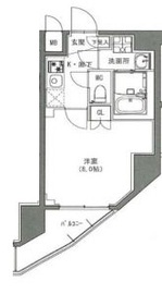 S-RESIDENCE 雑司が谷 (エスレジデンス雑司が谷) 205 間取り図