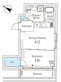 Fika池袋 503 間取り図