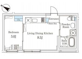 Fika池袋 306 間取り図
