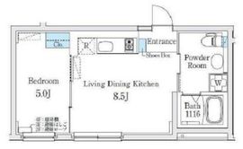 Fika池袋 406 間取り図