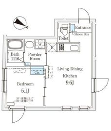 Fika池袋 502 間取り図