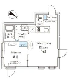 リビオメゾン池袋 502 間取り図