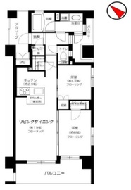 アスコットパーク日本橋浜町BISIKI 8階 間取り図