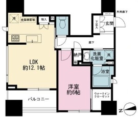 クラッシィハウス神田美土代町 13階 間取り図