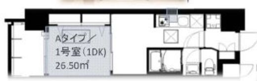 スプランディッド江東住吉 901 間取り図