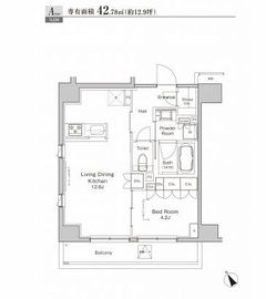 プラウドフラット渋谷富ヶ谷 315 間取り図