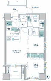 ブリリア新川一丁目 2階 間取り図