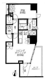 クレヴィア本郷 5階 間取り図