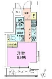 門前仲町レジデンス弐番館 706 間取り図