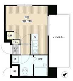 パークホームズ文京千石ステーションアリーナ 8階 間取り図