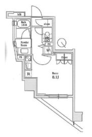 ラ・コスタ新宿余丁町 10階 間取り図