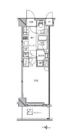 イルフィオーレ都立大学 6階 間取り図